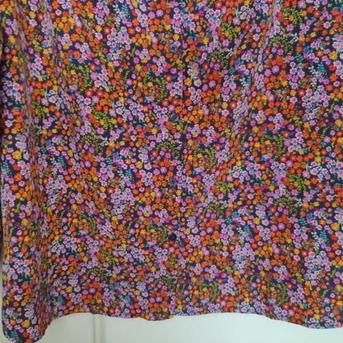 Vero Moda dark blue floral shirt like new, size L/XL