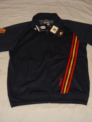 Spain Soccer Jacket Adidas Zip Track Top Espana World Cup 2006 New
