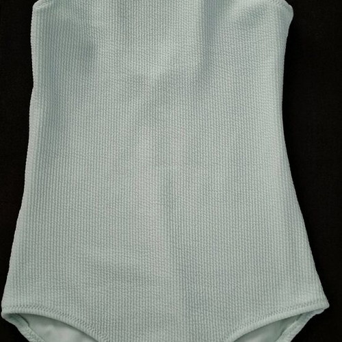 H&M girls' one-piece swimsuit new, turquoise, 8-10 years