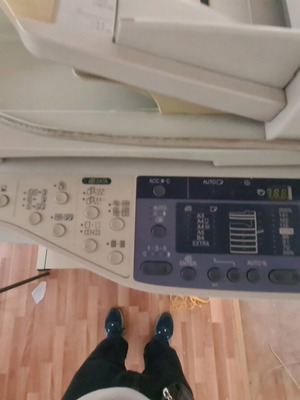 Φωτοτυπικό δικτυακός εκτυπωτής σκανερ A3 ασπρόμαυρο Sharp AR M205 μεταχειρισμένο με βάση
