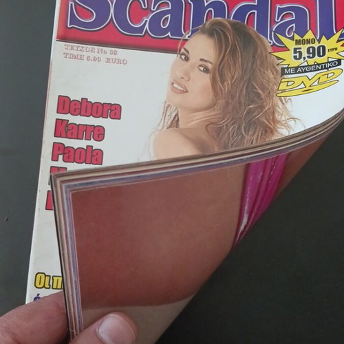 Scandal magazine issue no 8 used