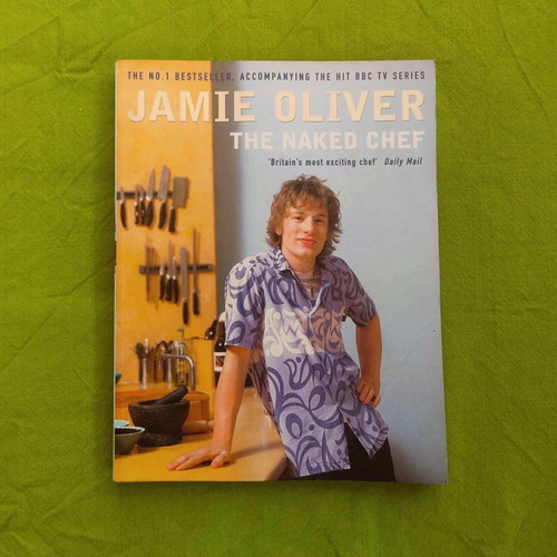 Jamie Oliver cook books used, set of 3 volumes