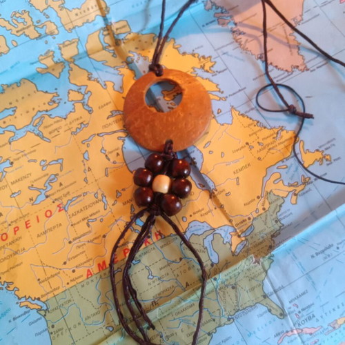 Handmade long necklace
