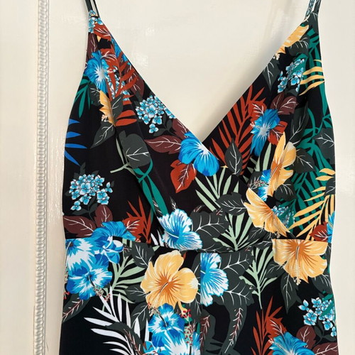 Stradivarius summer jumpsuit like new, multicolored