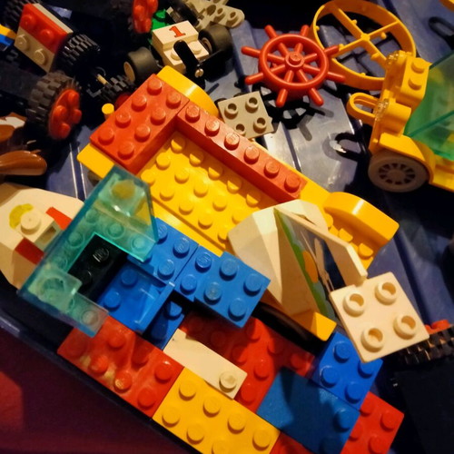 LEGO Fabuland & Vintage Collection used with original storage bucket
