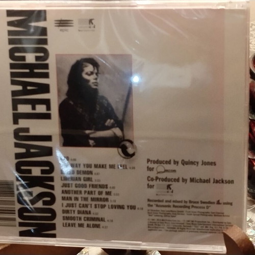 Michael Jackson Bad CD original sealed, pop