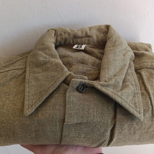 American Wool Shirt 1943 World War II Like New
