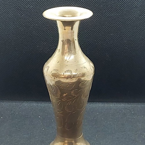Brass vase 14 cm like new