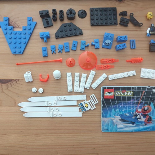 Lego vintage set Celestial Sled 6834 used