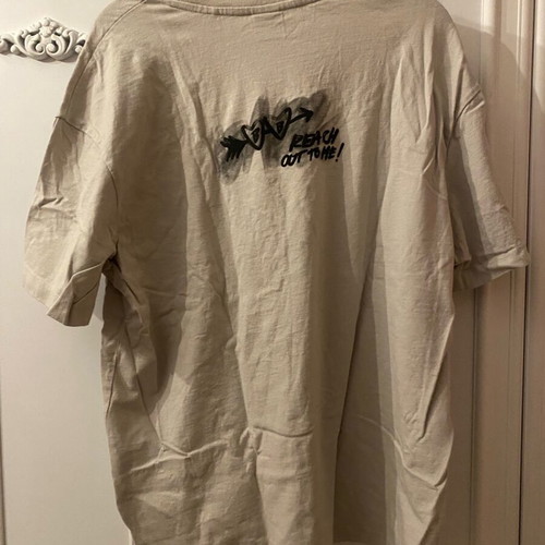 Bershka blouse with design long small like new