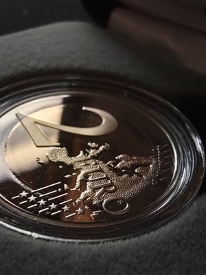 Cyprus 2 Euro 2026 Proof Coin Certified by Central Bank