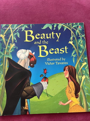 Beauty and the Beast book used, English