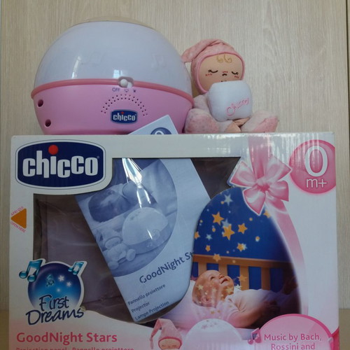 Chicco προβολέας ελάχιστα χρησιμοποιημένος με μουσική και αστέρια