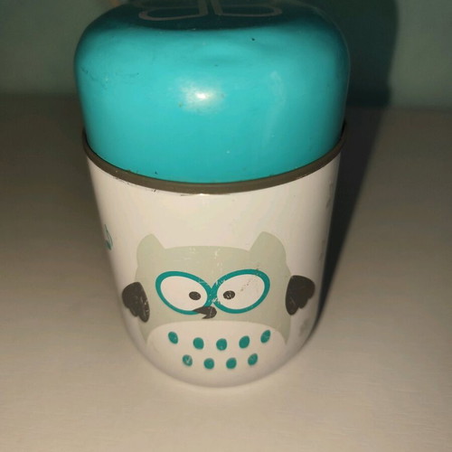 BBLUV Stainless Steel Food Thermos 300ml used Aqua Blue