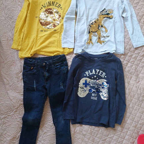 Clothes pack for boy 4-5 years like new, 5 pieces
