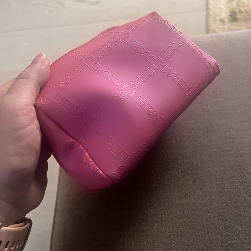 Make up bag Lierac used, pink color