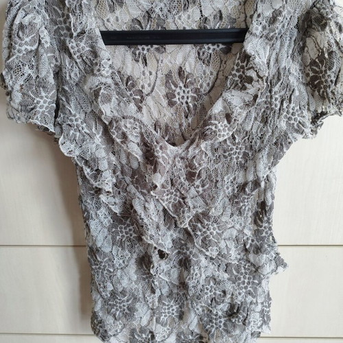 Blouse beautiful like new, grey