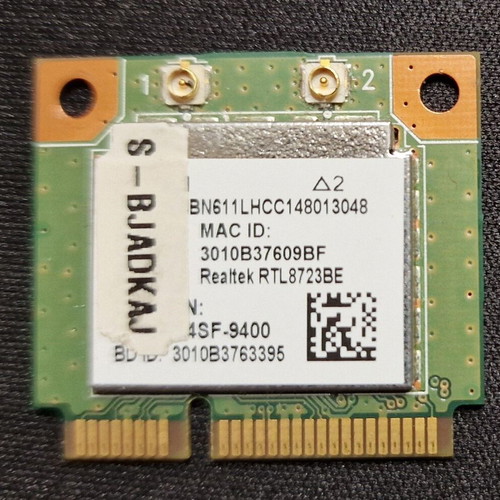 RTL8723BE wifi card used for laptop