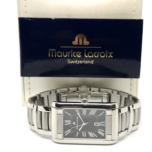 Maurice Lacroix wristwatch new, men's, waterproof with sapphire crystal