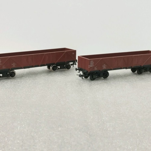Commercial wagons like new, pack of 4, HO scale