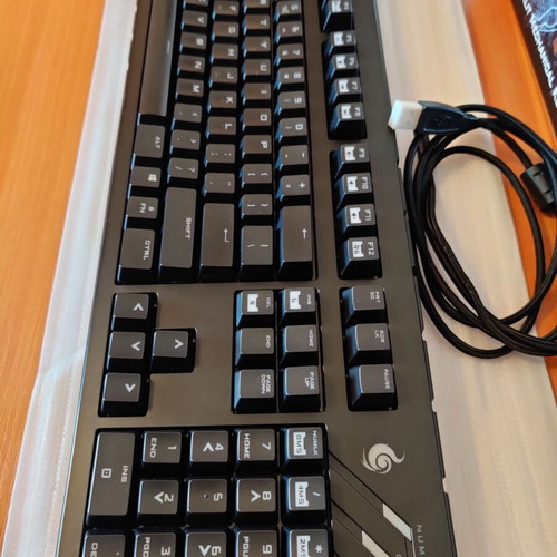 CM Storm QuickFire Ultimate gaming keyboard with Cherry MX Brown switches like new