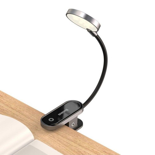 Baseus Mini Reading Clip Lamp desk lamp new, black