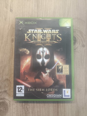 Star Wars Knights of the Old Republic II The Sith Lords Xbox used