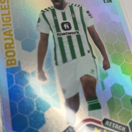 Borja Iglesias Topps Heritage collectible card like new