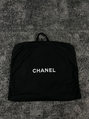 Chanel Canvas Storage Zip Garment Bag σαν καινούργια, μαύρη χειραποσκευή