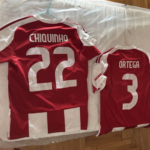 Olympiacos Ortega Match Issued/Worn Jersey size Small, like new