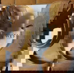  Γυναικεία πέδιλα δερμάτινα Nine West νούμερο 37 χρώματος Ταμπα Σαν καινούργια