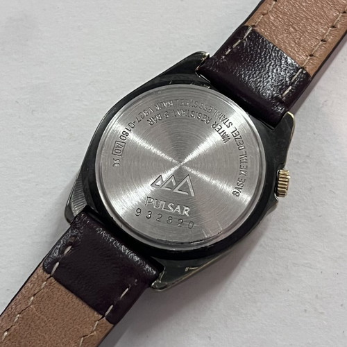 Pulsar Vintage Sport Watch Like New, 22mm, Black, Women's