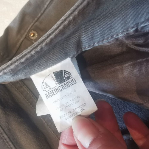 Americanino men's jeans used, size 52/38, gray