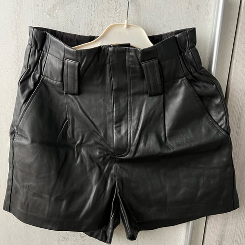 Stradivarius shorts used, black, size S