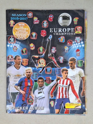 Αλμπουμ Europe Champions μεταχειρισμένο από Golden Shop