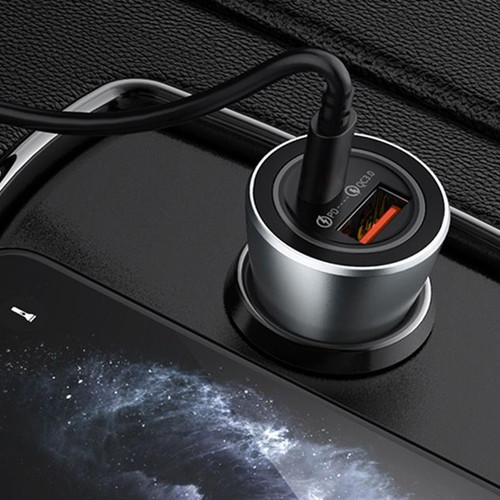 Remax RCC107 car charger new with USB and USB-C ports