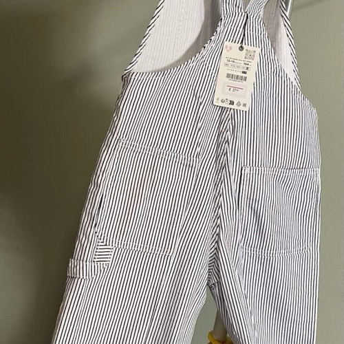 Zara kids' jumpsuit new, black and white, size 164 cm