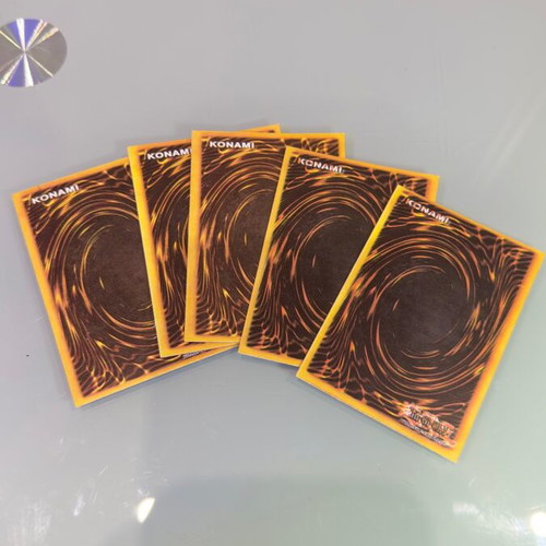 Yu Gi Oh cards used