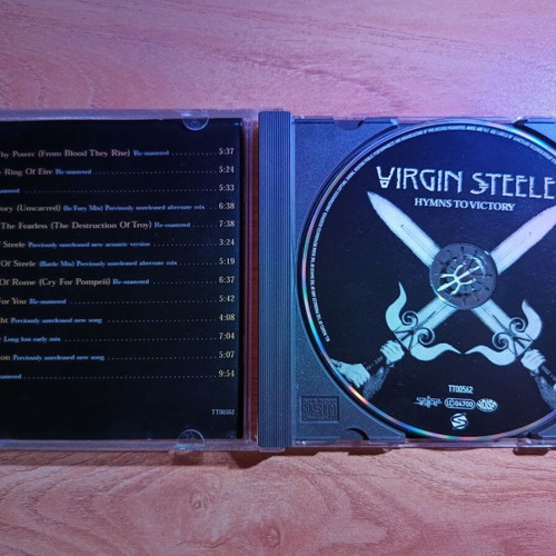 Virgin Steele Hymns to Victory CD, metal