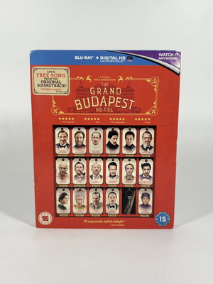 The Grand Budapest Hotel Blu-ray like new with English subtitles