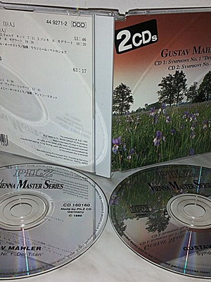 MAHLER GUSTAV -CD1:SYMPHONY NO.1-DER TITAN CD2: SYMPHONY NO.5 ΔΙΠΛΟ CD