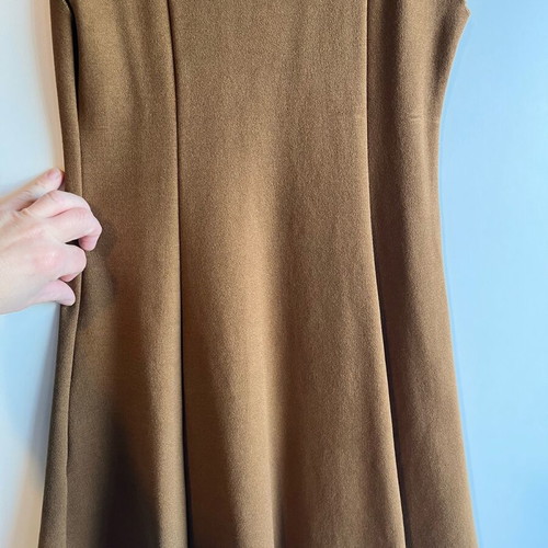 Zara dress size L brown like new