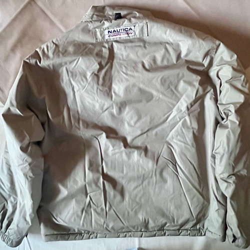 Nautica Competition Double Face beige, size L, like new
