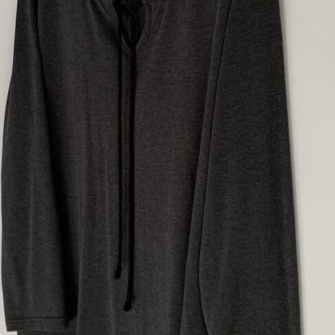 Blouse-dress used, dark gray, size X-XL