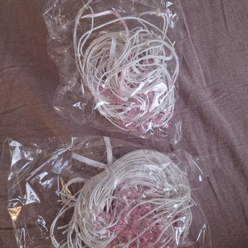 Pink Martyrika for Girl Baptism, About 70-80 Pieces, New