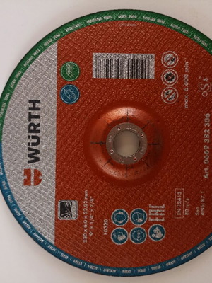 Wurth 230mm sanding disc new