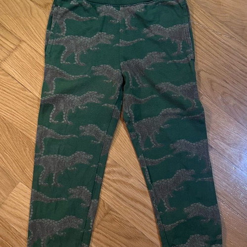 Gap tracksuit for 4-year-old boy like new, green with dinosaur print