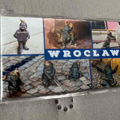 Wrocław Dwarfs Poland fridge magnet new