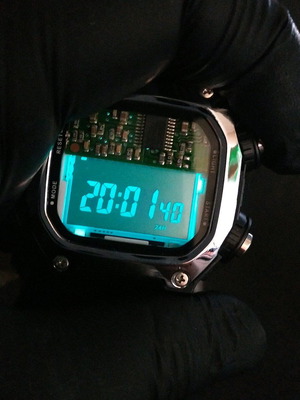 Ψηφιακό ρολόι custom "Bad Circuit" Skmei 2126