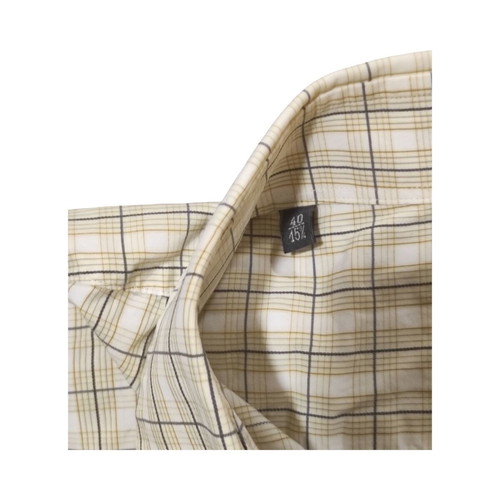 Joop! Men's Summer Check Shirt Size L beige like new